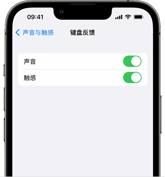 尖草坪苹果14维修店分享如何在 iPhone 14 机型中使用触感键盘 