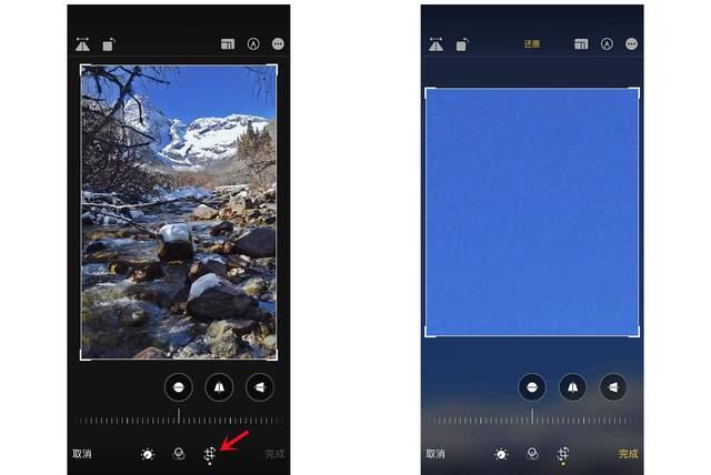 尖草坪苹果手机维修分享iPhone手机如何使用裁剪功能隐藏照片 